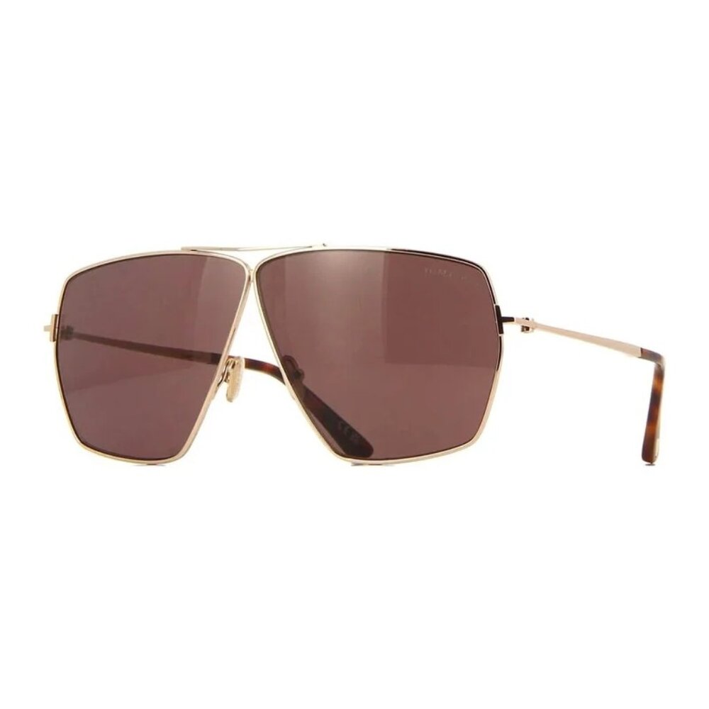 NEW TOM FORD SUNGLASSES GOLD BROWN WOMEN EYEWEAR TOM FORD